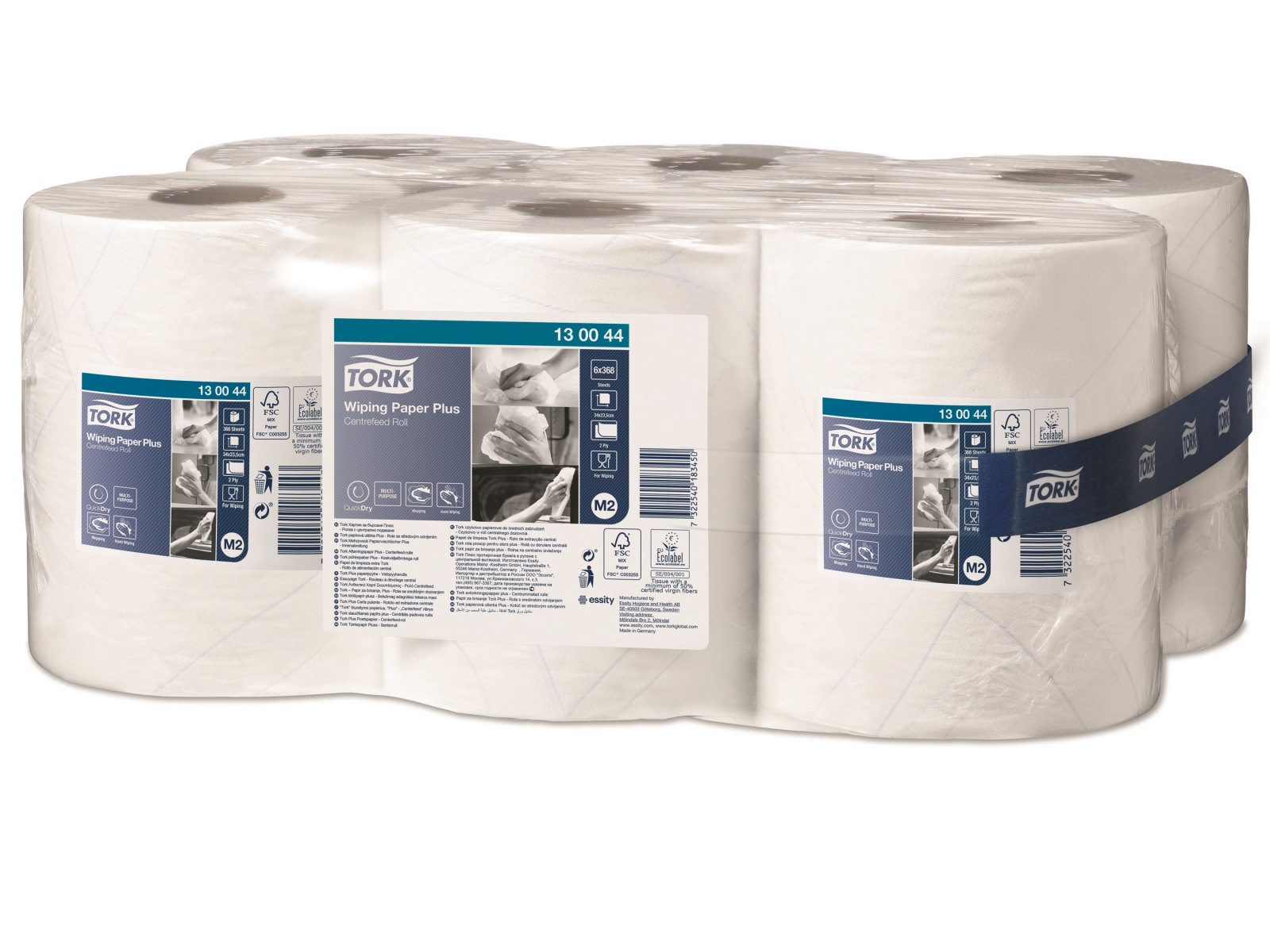 Ręcznik M 2W Tork 130044 Premium Superchłonny Supermiękki 125m 6 Rol